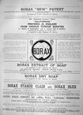 Old Antique Print 1897 Advertisement Borax Extract Soap Starch Birmingham 19th