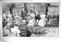 Antique Old Print *3979 1897 National Gallery British Art Prince Wales Tate
