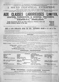 Original Old Antique Print 1897 Advertisement Aux Classes Laborieuses Limited