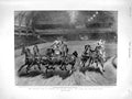 Old Antique Print 1898 Chariot Race Barnum Bailey'S Show Horses Olympia 19th