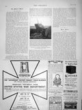 Old Antique Print 1898 Mail Ship Dahomey Holyhead Aitchison Field Glasses 19th