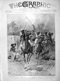 Old Antique Print 1898 Soudan Dervish Baggara Dum-Dum Berber Atbara War 19th