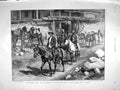 Original Old Antique Print 1898 Hunting Asia Minor Chivril Murder Bremner Gaol