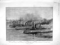 Old Antique Print 1898 America Ships Hampton Columbia Brooklyn Miles War 19th