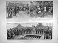 Old Antique Print 1898 Battle San Juan General Wheeler Manila Graves Cuba 19th