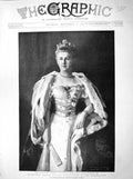 Old Antique Print 1898 Queen Wilhelmina Helena Pauline Maria Netherlands 19th