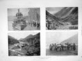 Old Antique Print 1898 Klondyke Ship Caledonia Chilkoot Martin Wilhelmina 19th