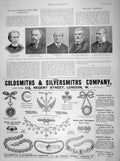 Old Antique Print 1898 Lord Herschell Laurier Davies Charlton Cartwright 19th
