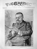 Old Antique Print 1898 Theophile Delcasse French Minister Prince Greece 19th