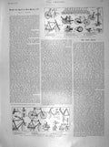 Original Old Antique Print 1898 Stanley National Cycle Show Agricultural Hall