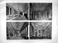 Original Old Antique Print 1898 Kensington Palace Queen Victoria Emperor Berlin