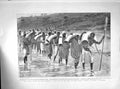 Old Antique Print 1899 Ivory Trade Africa Uganda Hewett Explosion Barking 19th