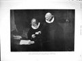 Original Old Antique Print 1899 Shipbuilder Man Wife Rembrandt 19th