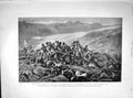 Original Old Antique Print 1899 Afghan War Gundamuck Alfred Saxe-Cobur Victorian