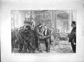 Old Antique Print 1899 Rouvier Loubet President France Duke Connaught Dam 19th