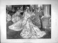 Original Old Antique Print 1899 Queen Drawing Room St. Paul'S Cathedral Bishop