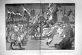 Original Old Antique Print 1899 Carnival Nice Burning King Xxvii Effigy France