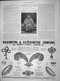 Original Old Antique Print 1899 Father Fleury French Priest Gsmith London 19th