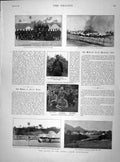 Original Old Antique Print 1899 Sierra Leone Hinterland Kamara Panguma Alaska G