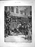 Old Antique Print 1899 Henry Irving Sardous Lyceum Theatre Irving Terry 19th
