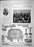 Original Old Antique Print 1899 Samoa Crew Ship Tauranga Wilson Freeman Stuart