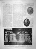Old Antique Print 1899 Smith Clifford Edward Clarke Meyrick Ship Savoia 19th