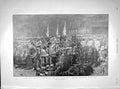Old Antique Print 1899 Historical Pageant Warriors Britain Military Horse 19th