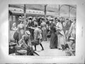 Old Antique Print 1899 Transvaal Park Railway Station Johannesburg Africa 19th