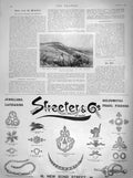 Original Old Antique Print 1899 Ide Hill Kent Advertisement Streeter Gsmith