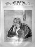 Original Old Antique Print 1899 Portrait Maitre Demange Dreyfus Verdict Court