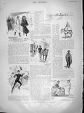 Old Antique Print 1899 Worl Tour Naples Pompeii Deck Steward Notre Dame 19th