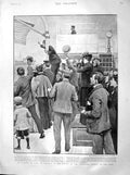 Old Antique Print 1899 Voyage Ship Tintagel Castle Cape Africa Dunvegan 19th