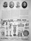 Original Old Antique Print 1899 Knight Ismay Wingate Bulow War Men Mappin Webb