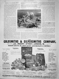 Old Antique Print 1899 Private Wounded Officer Battle Elands Laagte War 19th