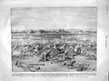 Original Old Antique Print 1899 Modder River Grenadier Guards War Elands Laagte