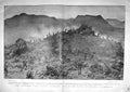 Original Old Antique Print 1899 Lord Methuen View Battle Belmont Siers War