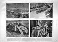 Original Old Antique Print 1900 Funeral General Wauchope Matjesfontein Boer War