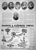 Old Antique Print 1900 Men Lothian Stirling Coxwell North Prior Manvers 20th
