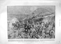 Original Old Antique Print 1900 General French Kimberley Riet River War Tower