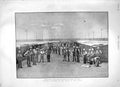 Original Old Antique Print 1900 British Prisoners Boers Pretoria Baden-Powell