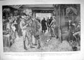 Original Old Antique Print 1900 Detachment Imperial Yeomanry Norwich War Men