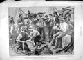 Old Antique Print 1900 Boer War Camp Loot Stores Kiosque Marques Harvey 20th