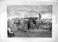 Original Old Antique Print 1900 Siege Mafeking Boer War Creaky University Boat