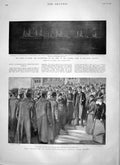 Old Antique Print 1900 Lord Strathcona Ottawa Laurier Ships Dublin Queen 20th
