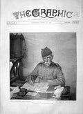 Original Old Antique Print 1900 Field-Marshal Lord Roberts Tent Bloemfontein