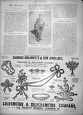 Original Old Antique Print 1900 Rostand Wyndham Theatre Diamond Gsmith London