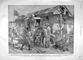 Old Antique Print 1900 Boers War Homestead Family Port Elizabeth Africa 20th