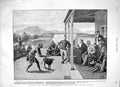 Original Old Antique Print 1900 Kaffir Boer War Lord Loch Hodgson Heugh Vincent