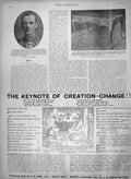 Original Old Antique Print 1900 Earl Hopetoun Queen Table Barton Eno Fruit Salt
