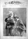 Old Antique Print 1900 Assassination King Italy Queen Margherita Portrait 20th